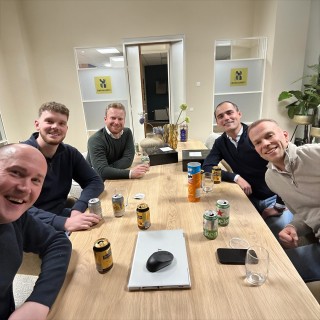 Avondje nieuwe collega's